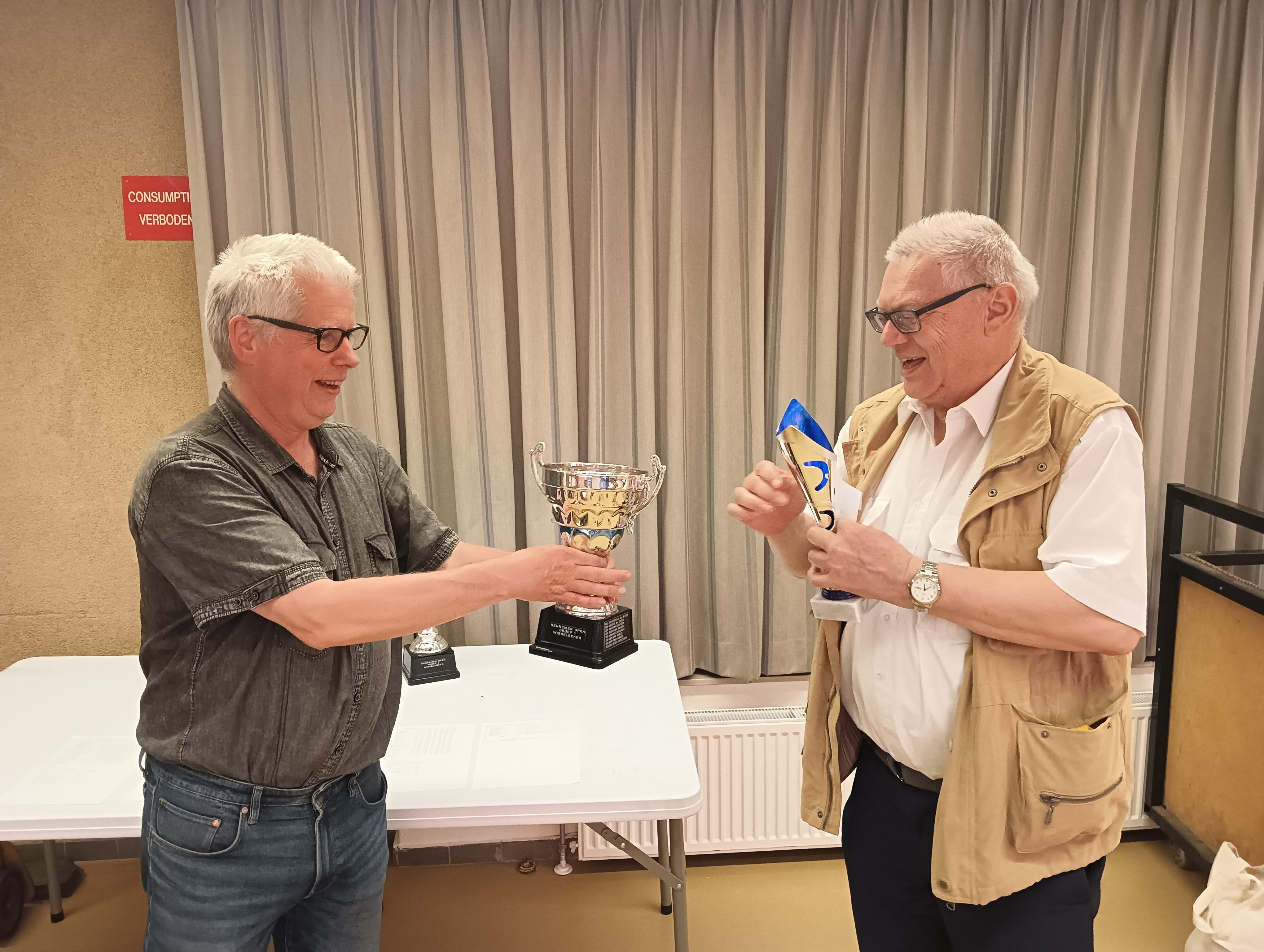Kennemer Open 2024-2025 Winnaar Groep 1 Rudolf Kat