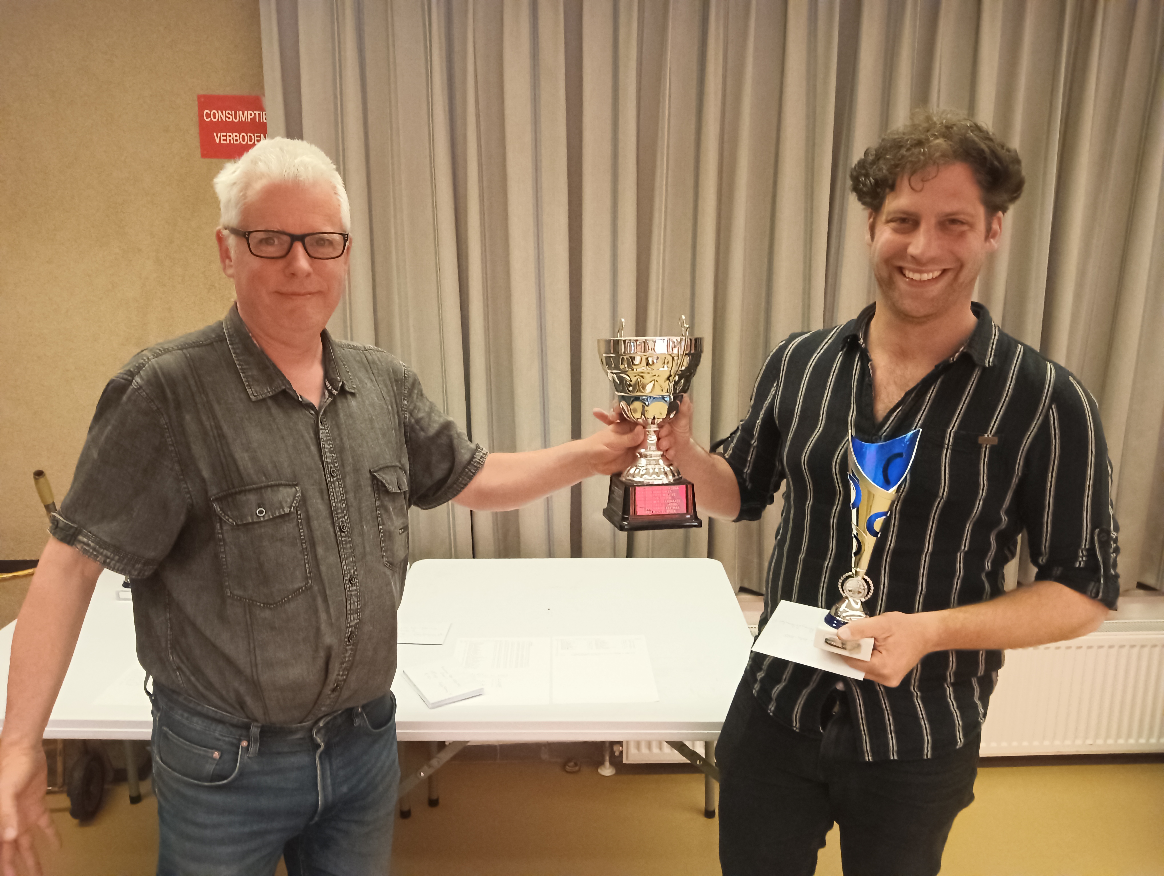 Kennemer Open 2024-2025 Winnaar Groep 2 Ronny Zeilemaker